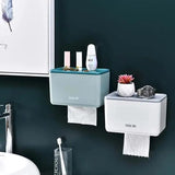 Wall-Mounted Toilet Paper Holder Box Bathroom Accessories Toilet Paper Holders