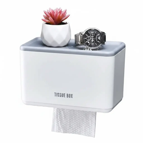 Wall-Mounted Toilet Paper Holder Box Bathroom Accessories Toilet Paper Holders