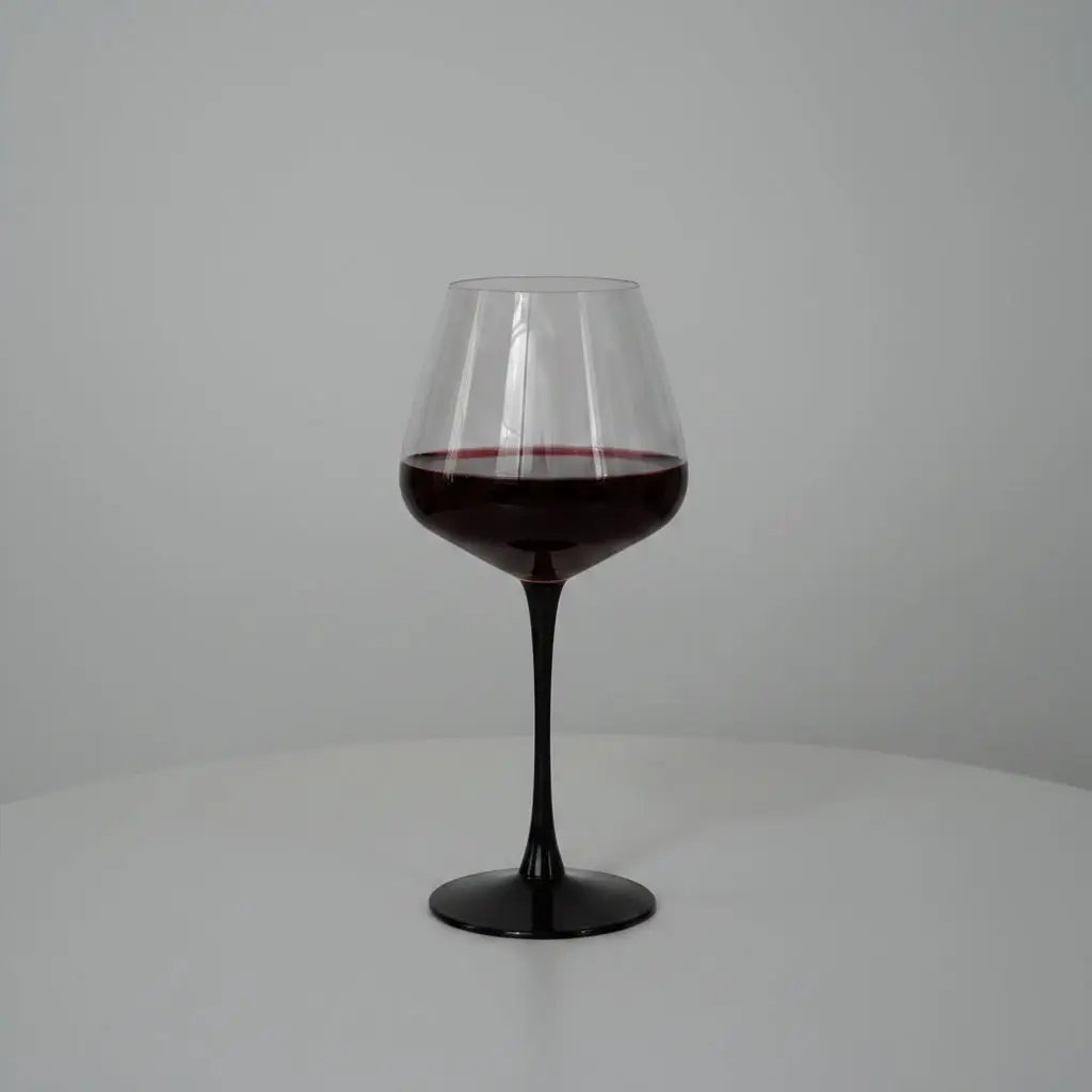 Burgundy Crystal Wine Glass Glassware Wine Glasses