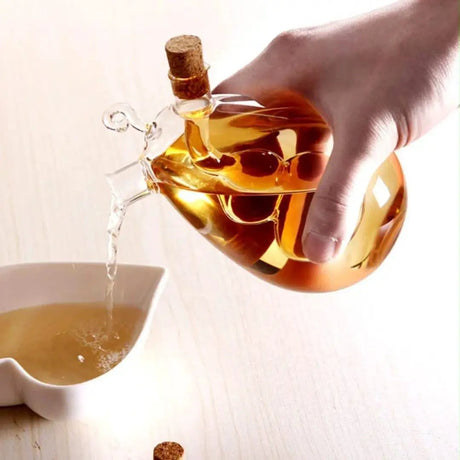 2-in-1 Double Mouth Oil & Vinegar Dispenser Kitchen & Dining Vinegar Dispensers