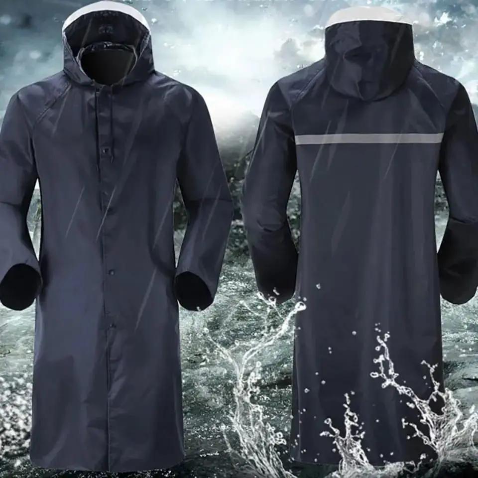 Heavy Duty Hooded Adult Raincoat Clothing Rain Coats