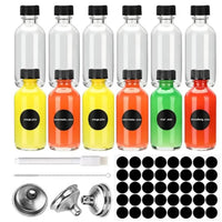 Ginger Shot Glass Bottles Set of 12 Kitchen & Dining Water Bottles