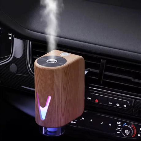 Smart Magnetic Car Diffuser with Ambient Lighting & 5 Oils Home & Living Vehicle Air Fresheners