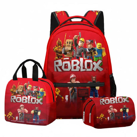 Roblox Themed 3-in-1 Backpack Set Fashion & Accessories Uncategorized