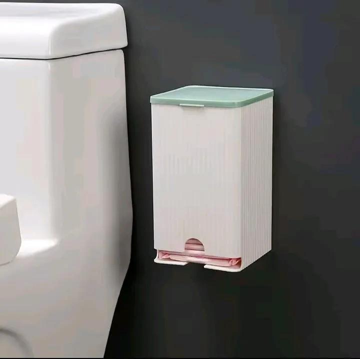 Wall Mounted Sanitary Pad Dispenser Home & Living Toilet Paper Holders