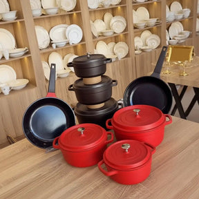 Forged Aluminium Ceramic Cookware Set 9pcs Kitchen & Dining Cookware Sets