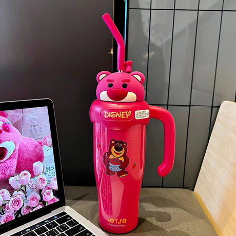 Disney Theme Stanley-Style Vacuum Insulated Mug 850ml Kitchen & Dining Travel Mugs