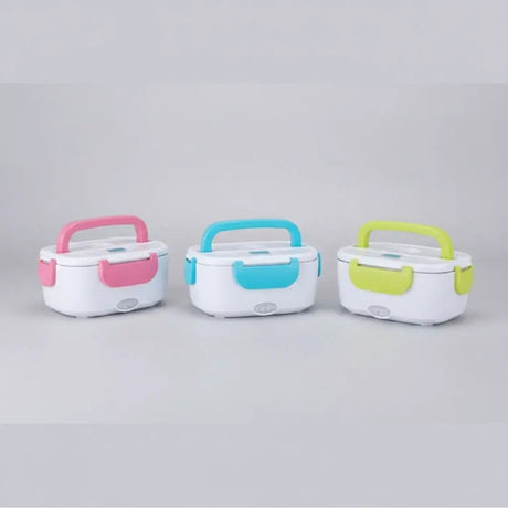 Electric Lunch Box with Metallic Interior Kitchen & Dining Lunch Boxes & Totes