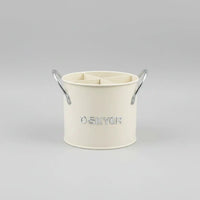 Partitioned Alloy Cutlery Holder Flatware Trays