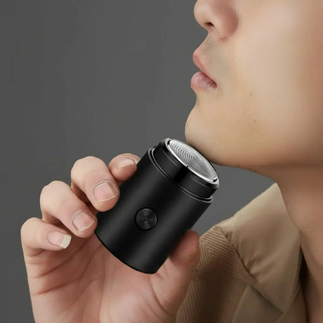 Men's Mini Electric Beard Shaver with LCD Display Health & Wellness Beard Trimmers