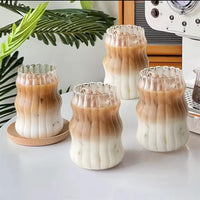Ribbed Glass Tumbler 530ml