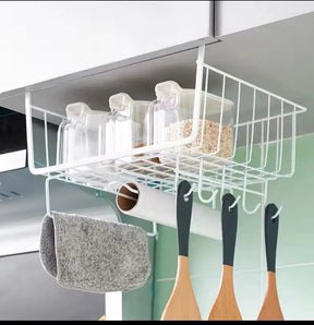 Metallic Under Shelf Rack Home & Living Wall Shelves & Ledges