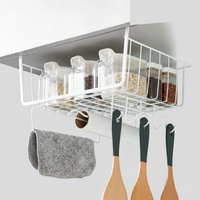 Metallic Under Shelf Rack