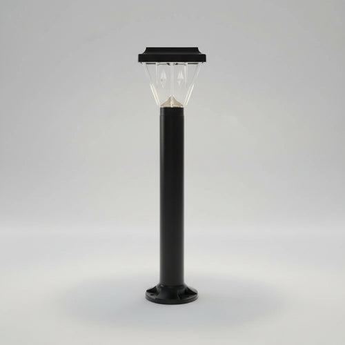 Solar LED Bollard Garden Path Light