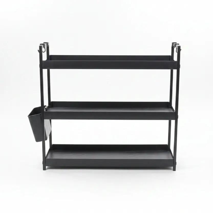 3-Tier Multifunctional Hard Plastic Organiser Home & Living Household Storage Caddies