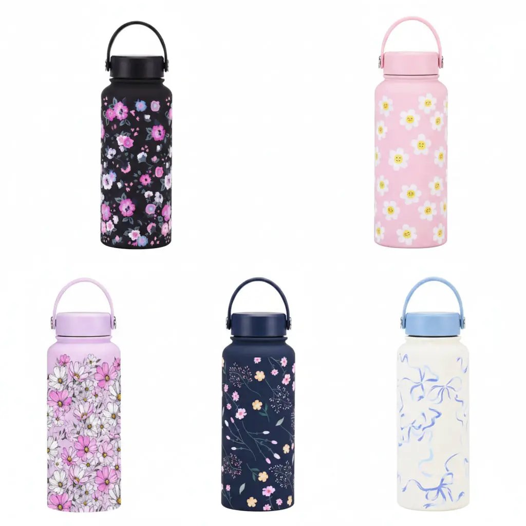 Vacuum Insulated Water Bottle Kitchen & Dining Water Bottles