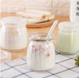 Overnight Oats Glass Prep Jars 200ml Set of 4 Kitchen & Dining Food Storage Containers