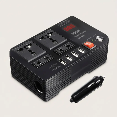 300W Car Power Inverter DC to AC 12V to 220V Auto & Travel Power Inverters
