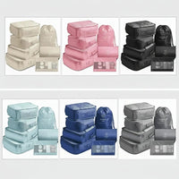 7-in-1 Travel Packing Organizer Set Outdoor & Sports Packing Organizers