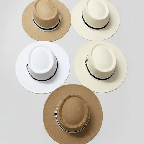 Straw Boater Hat Clothing & Accessories Sun Hats
