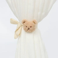 3D Plush Bear Curtain Tiebacks Set of 2 Home & Living Curtain Tiebacks