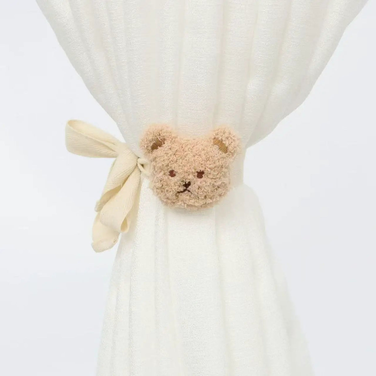3D Plush Bear Curtain Tiebacks Set of 2 Home & Living Curtain Tiebacks