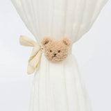 3D Plush Bear Curtain Tiebacks Set of 2 Home & Living Curtain Tiebacks