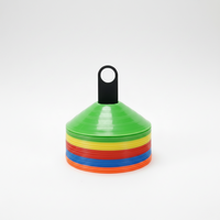 Pace Marker Flat Cones Set Sports & Fitness Boundary Cones