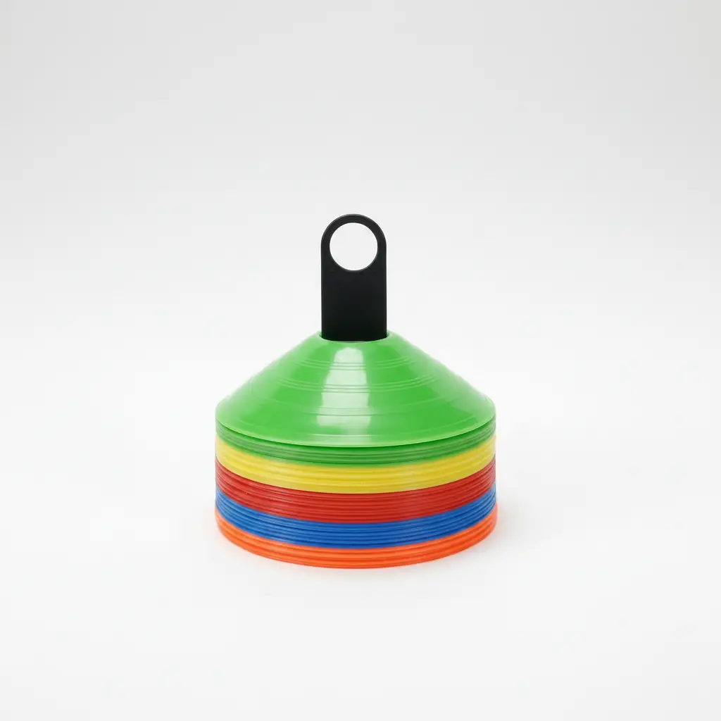 Pace Marker Flat Cones Set Sports & Fitness Boundary Cones