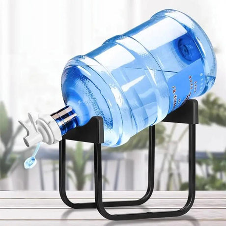 Tabletop Water Bottle Stand with Dispenser Kitchen Accessories Beverage Dispensers
