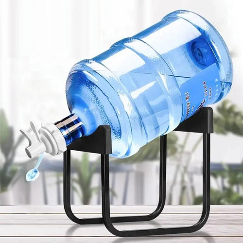 Tabletop Water Bottle Stand with Dispenser Kitchen Accessories Beverage Dispensers