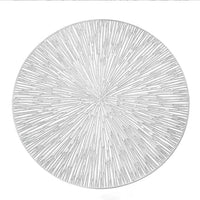 Round Table Mats Set of 6 Dining & Table Linen Placemats