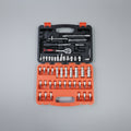 53-Piece 1/4" Drive Socket & Spanner Tool Kit Tools & Hardware Mechanic Tool Sets
