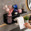Heavy Duty Punch-Free Toilet Paper Holder & Phone Rack Bathroom Accessories Toilet Paper Holders