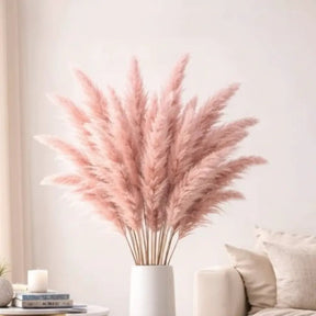 15pcs Dried Pampas Grass Home Décor Dried Flowers