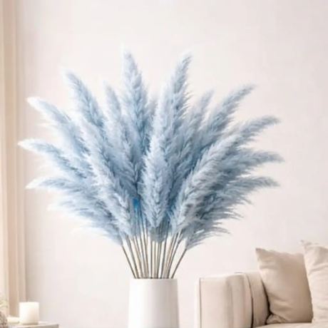 15pcs Dried Pampas Grass Home Décor Dried Flowers
