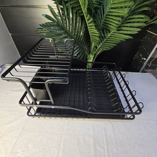 Large Single Layer Dish Rack Kitchen Storage Dish Racks