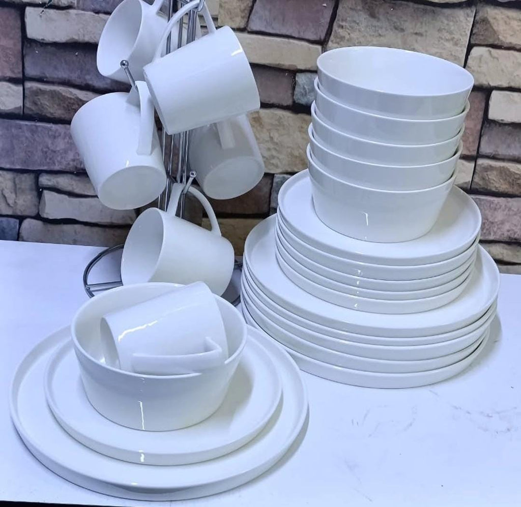 24-Piece Dinner Set Kitchen & Dining Dinnerware Sets