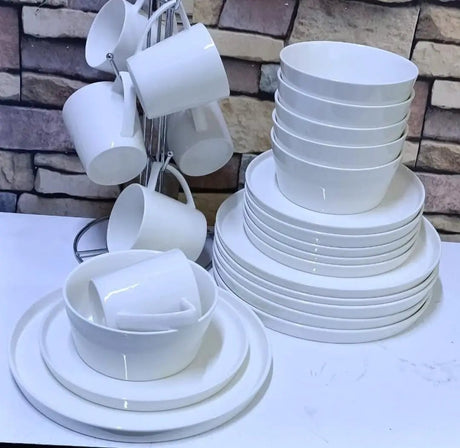 24-Piece Dinner Set Kitchen & Dining Dinnerware Sets