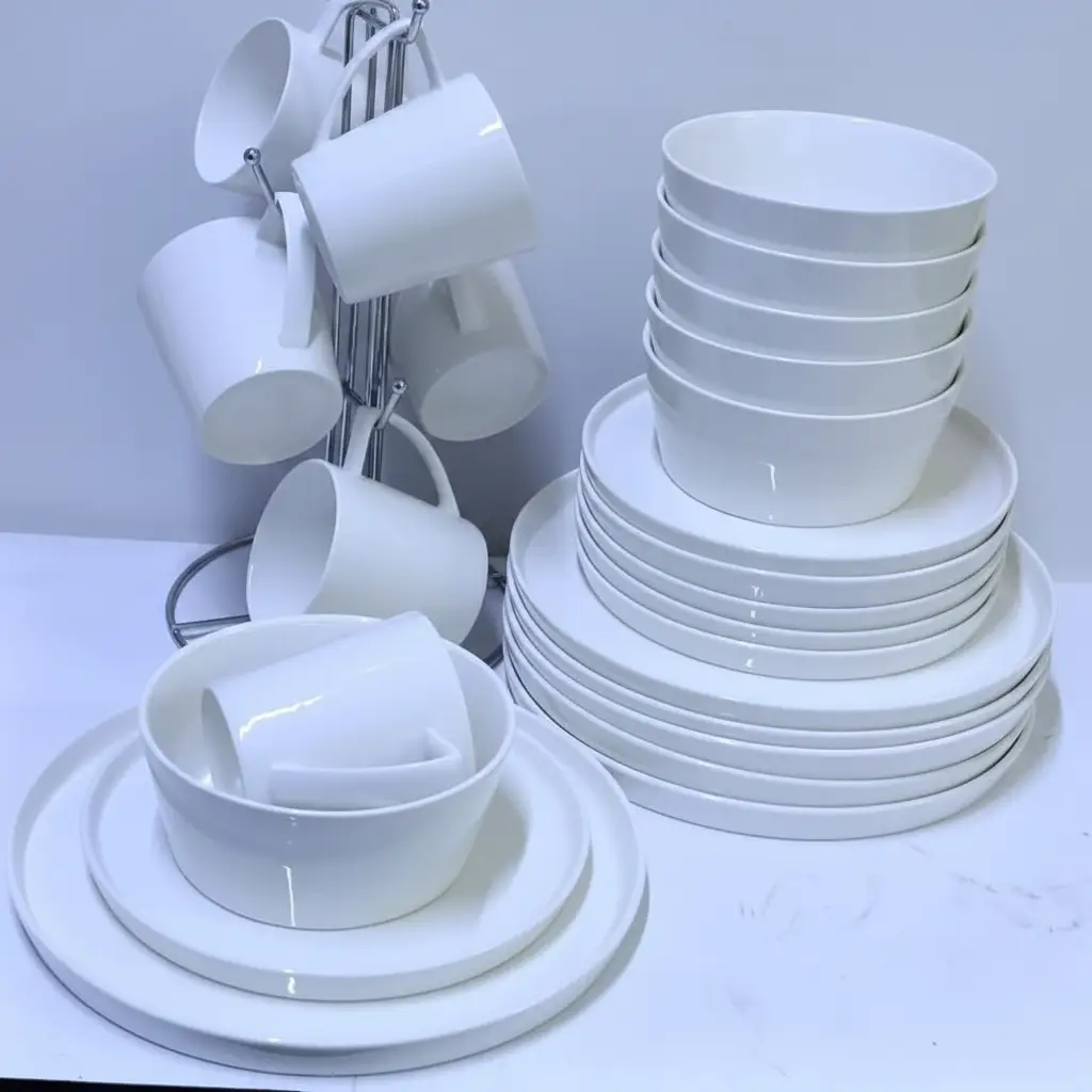 24-Piece Dinner Set Kitchen & Dining Dinnerware Sets