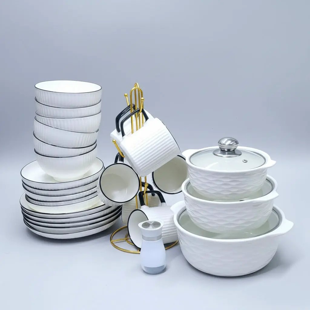 31-Piece Dinner Set Kitchen & Dining Dinnerware Sets