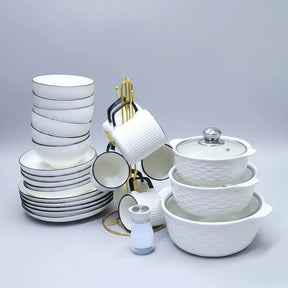 31-Piece Dinner Set Kitchen & Dining Dinnerware Sets