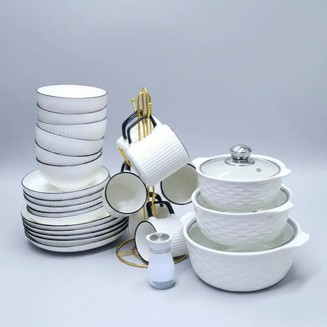 31-Piece Dinner Set Kitchen & Dining Dinnerware Sets