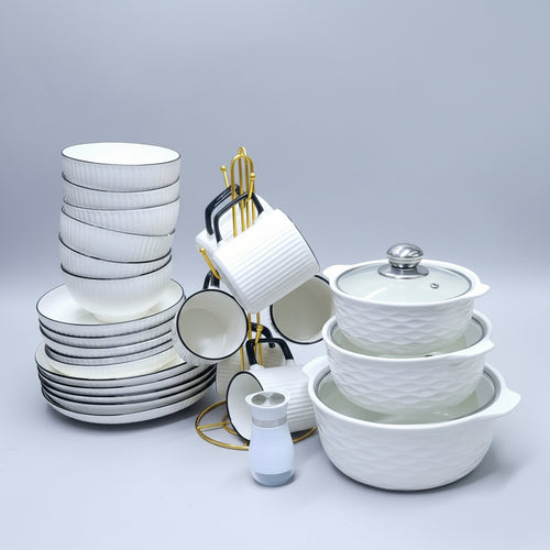 31-Piece Dinner Set Kitchen & Dining Dinnerware Sets