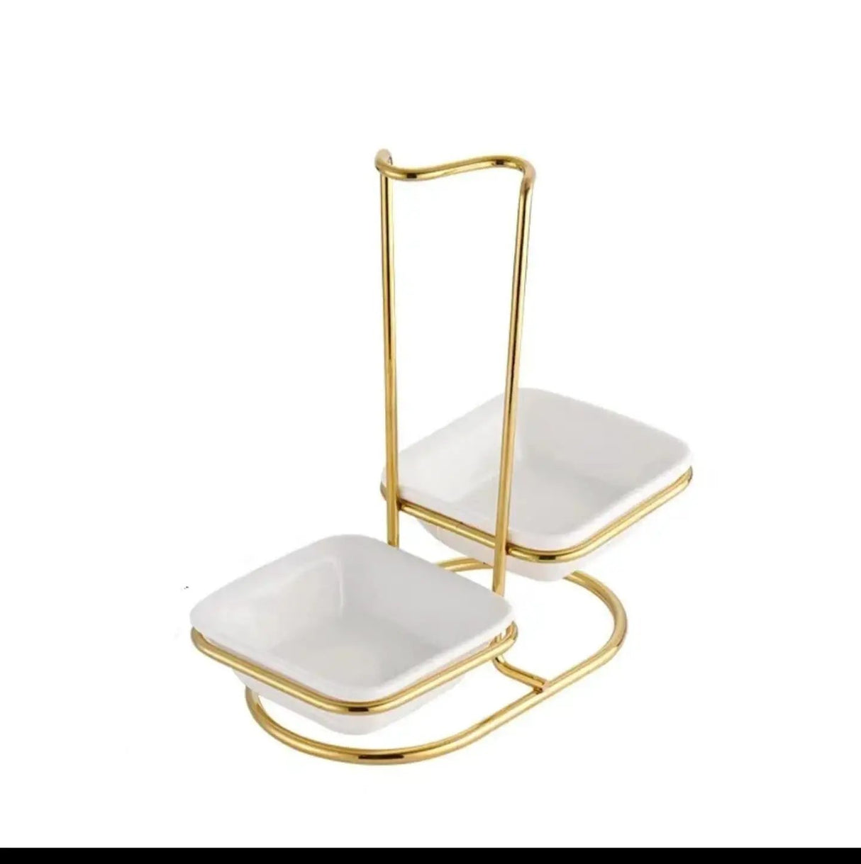 Stainless Steel Upright Soup Ladle & Spoon Rest Holder Kitchen & Dining Spoon Rests