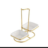 Stainless Steel Upright Soup Ladle & Spoon Rest Holder Kitchen & Dining Spoon Rests