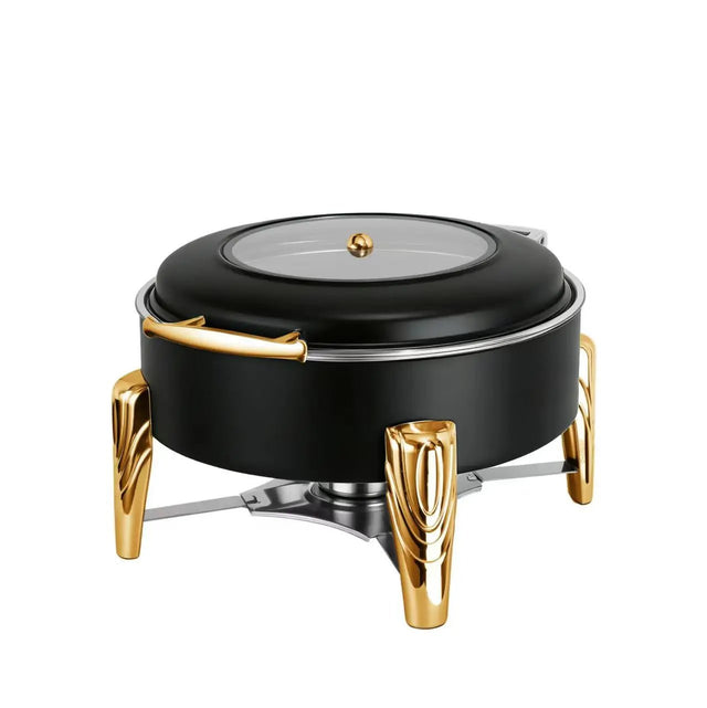 6L Square Hydraulic Stainless Steel Chafing Dish Buffet Kitchen & Dining Chafing Dishes