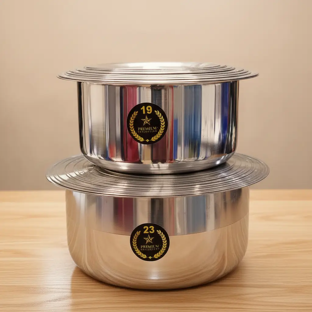 Premium S/S Bowl with Lid Kitchenware Mixing Bowls