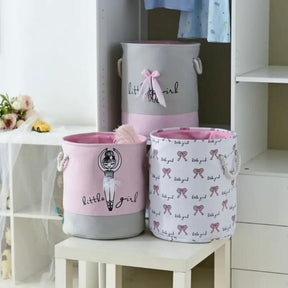 Soft Fabric Canvas Storage Basket Home & Living Household Storage Baskets