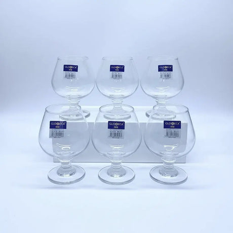 Cognac Glasses Set of 6 Glassware Brandy Glasses